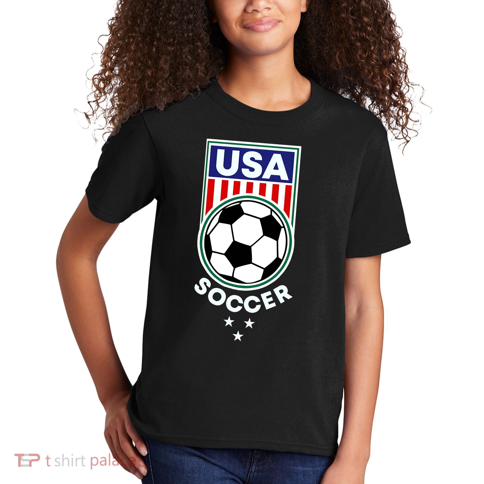 Football Soccer Awesome USA Soccer Kids T-Shirt
