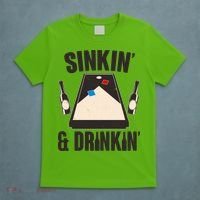 Funny Sinkin And Drinkin Cornhole Game T-Shirt thumb 5