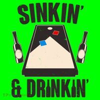 Funny Sinkin And Drinkin Cornhole Game T-Shirt thumb 7