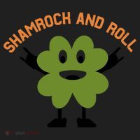 Funny Shamrock And Roll Irish Leaf St Patricks Day Women's Sweatshirt thumb 2