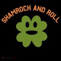 Funny Shamrock And Roll Irish Leaf St Patricks Day Toddler Hoodie thumb 2