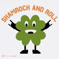 Funny Shamrock And Roll Irish Leaf St Patricks Day Sweatshirt thumb 3