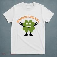 Funny Shamrock And Roll Irish Leaf St Patricks Day T-Shirt thumb 5