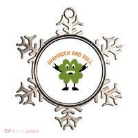 Funny Shamrock And Roll Irish Leaf St Patricks Day Ornament thumb 0
