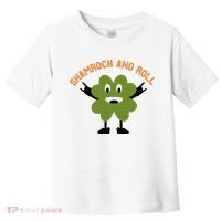Funny Shamrock And Roll Irish Leaf St Patricks Day Toddler T-Shirt thumb 0
