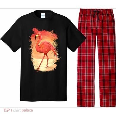 Flamingo Sunset Art Pajama Set
