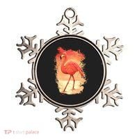 Flamingo Sunset Art Ornament thumb 0