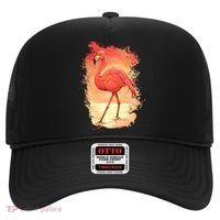 Flamingo Sunset Art Hat thumb 0