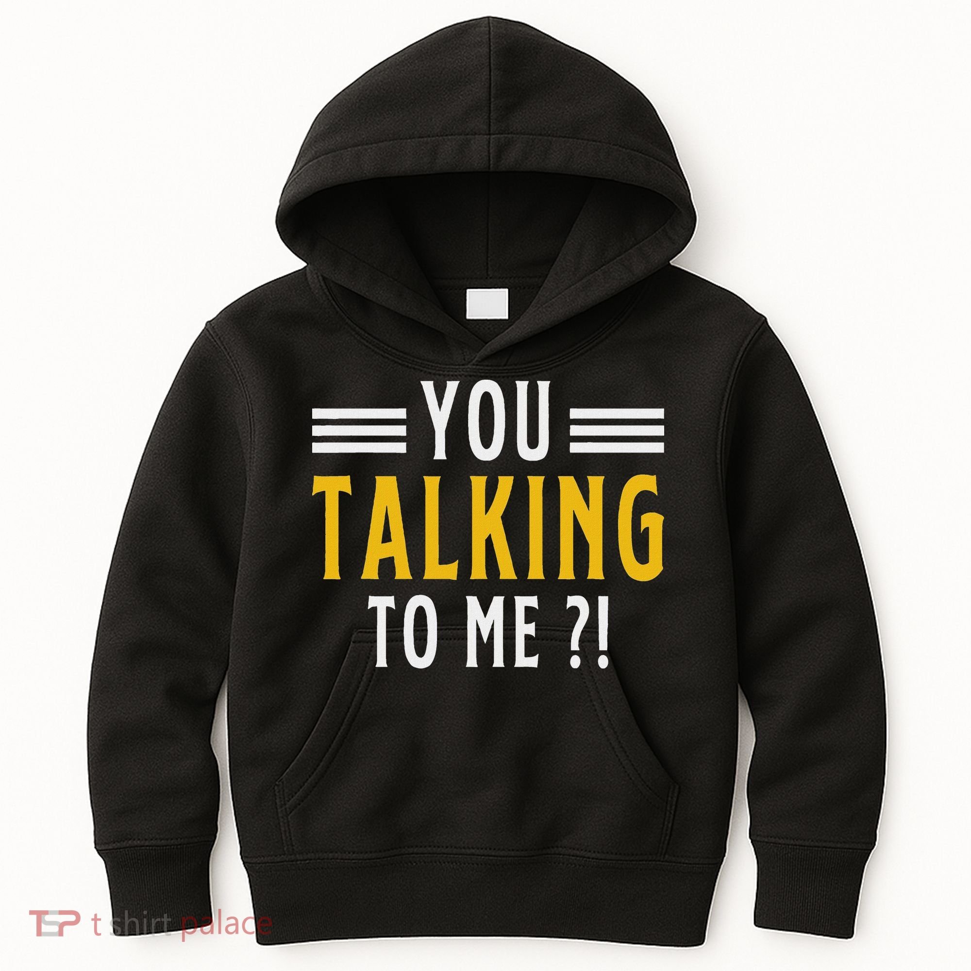 Funny Saying Are You Talking To Me Kids Hoodie