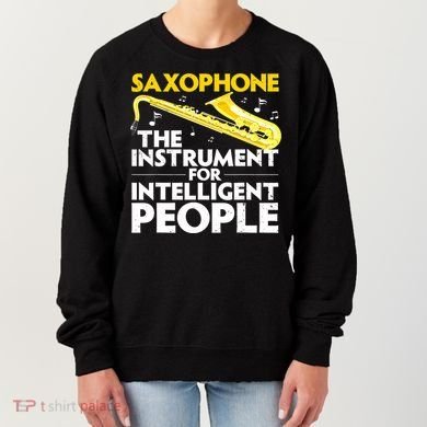 Funny Saxophone Art Sax Lover Saxophone Player Women's Sweatshirt