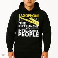 Funny Saxophone Art Sax Lover Saxophone Player Hoodie thumb 2