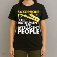Funny Saxophone Art Sax Lover Saxophone Player T-Shirt thumb 4