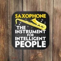 Funny Saxophone Art Sax Lover Saxophone Player Coaster thumb 0