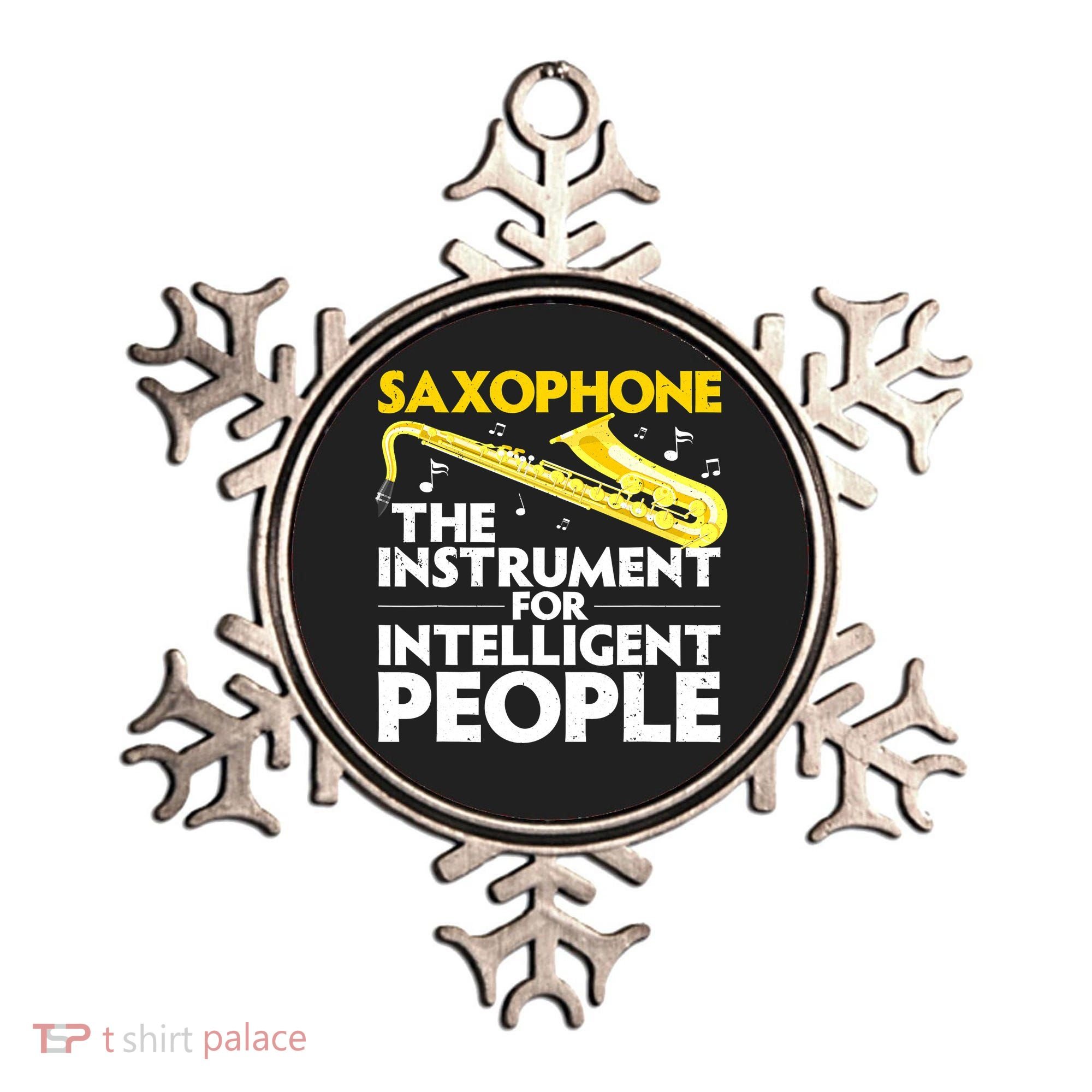Funny Saxophone Art Sax Lover Saxophone Player Ornament