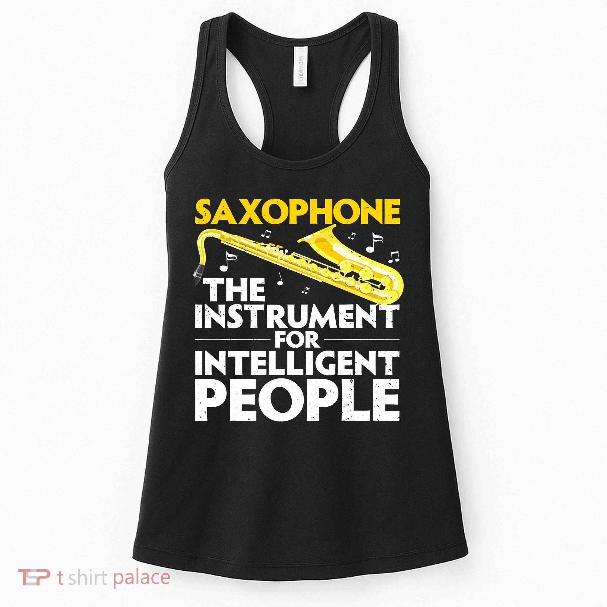 Funny Saxophone Art Sax Lover Saxophone Player Women's Tank Top