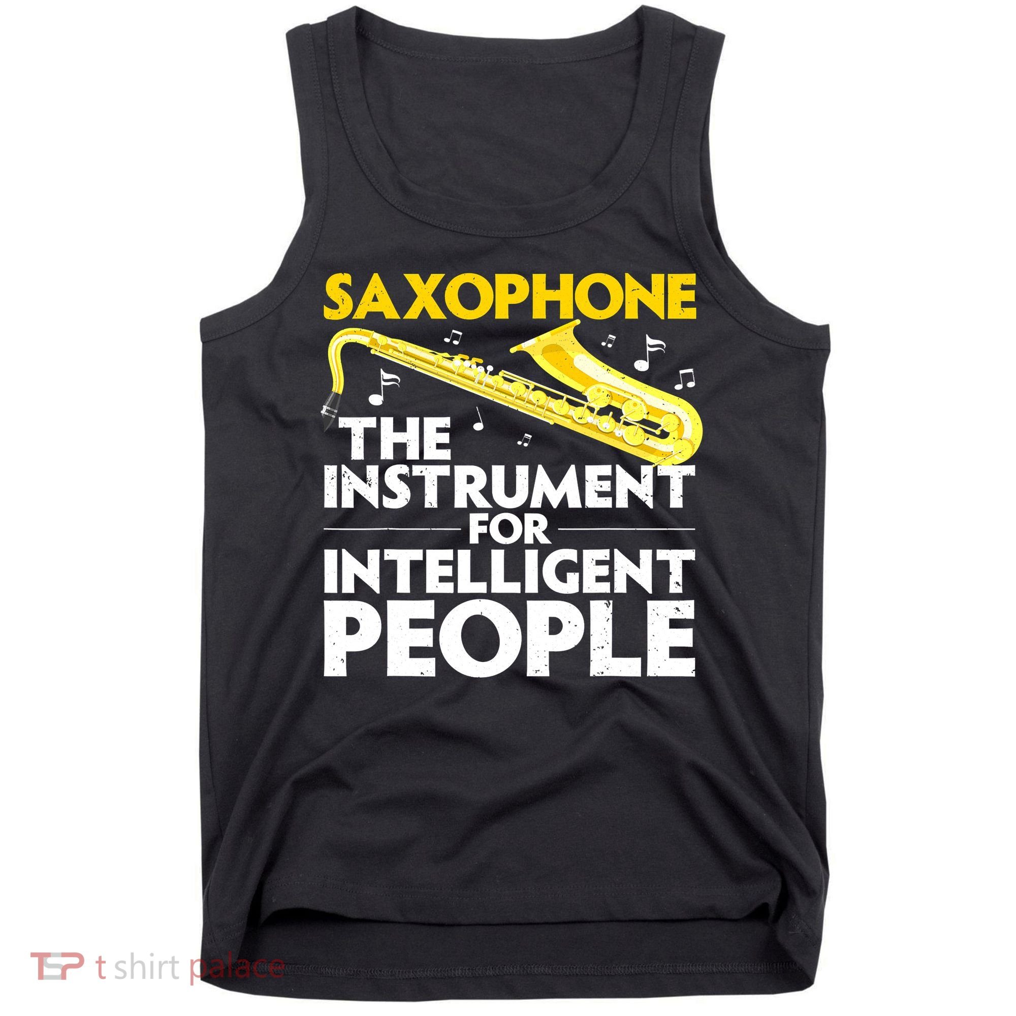 Funny Saxophone Art Sax Lover Saxophone Player Tank Top