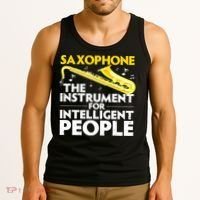 Funny Saxophone Art Sax Lover Saxophone Player Tank Top thumb 3