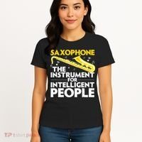 Funny Saxophone Art Sax Lover Saxophone Player Women's T-Shirt thumb 4
