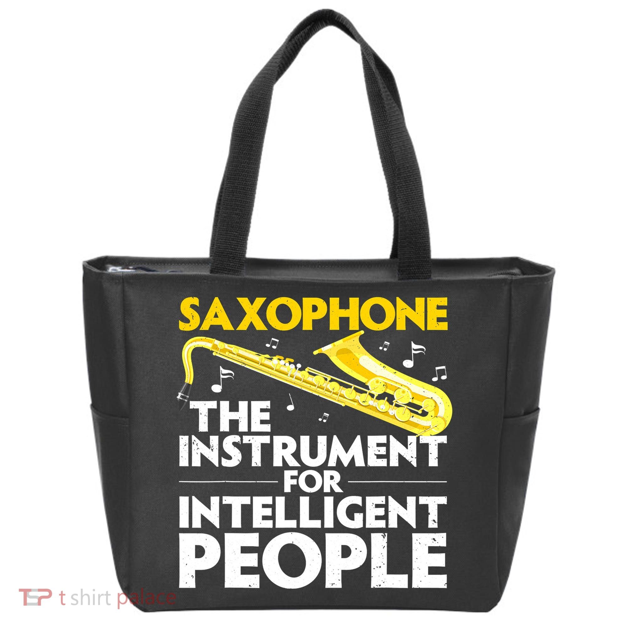 Funny Saxophone Art Sax Lover Saxophone Player Tote Bag