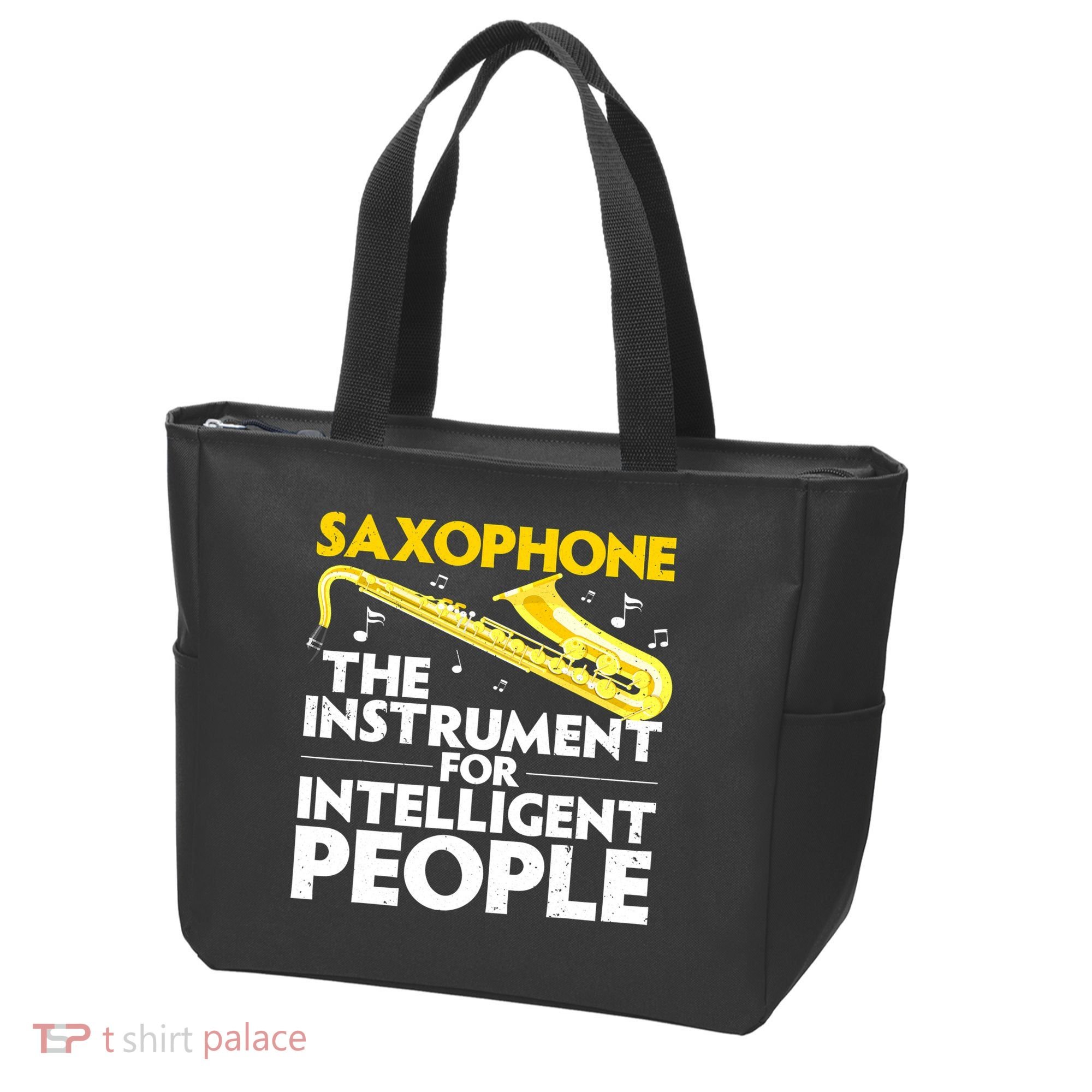 Funny Saxophone Art Sax Lover Saxophone Player Tote Bag