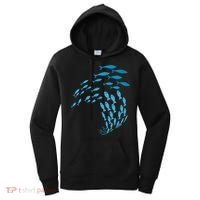 Fish Swim Against The Current In The Sea Women's Hoodie thumb 0