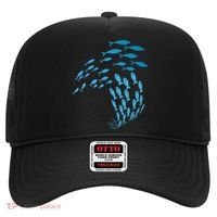 Fish Swim Against The Current In The Sea Hat thumb 0