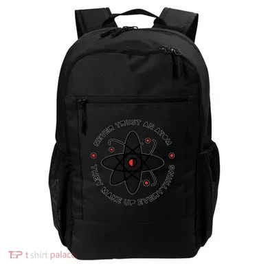 Funny Science Atom Design Backpack