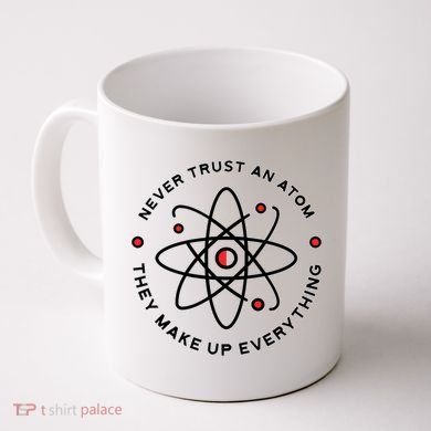 Funny Science Atom Design Coffee Mug