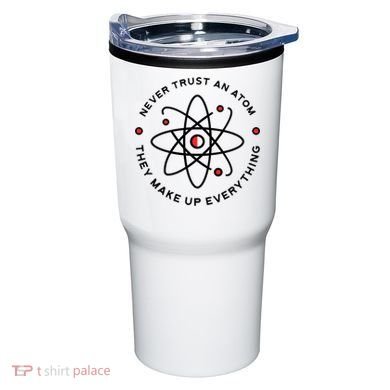 Funny Science Atom Design Tumbler