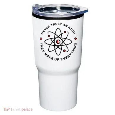 Funny Science Atom Design Tumbler