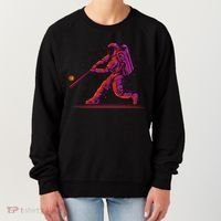 Funny Space Astronaut Baseball Women's Sweatshirt thumb 0