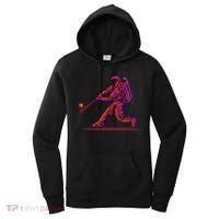 Funny Space Astronaut Baseball Women's Hoodie thumb 0