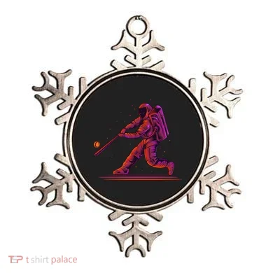 Funny Space Astronaut Baseball Ornament