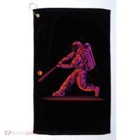 Funny Space Astronaut Baseball Golf Towel thumb 0