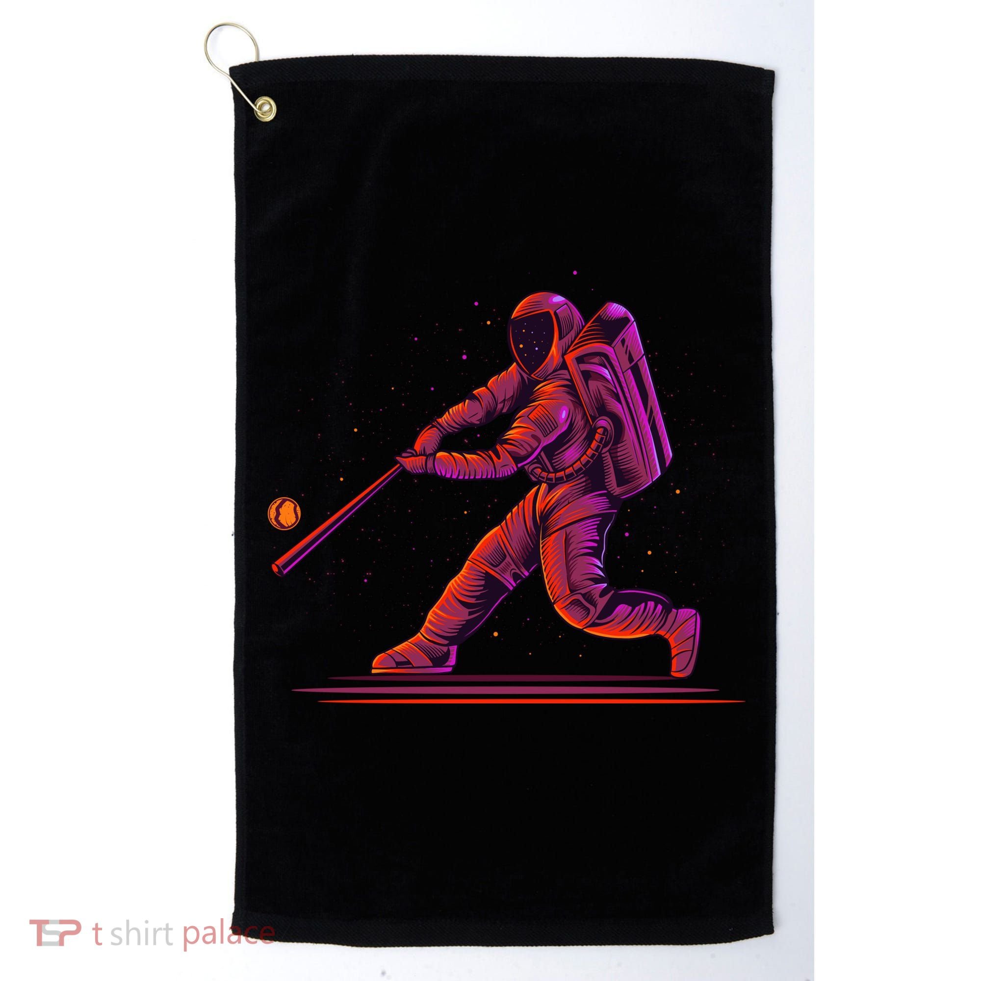 Funny Space Astronaut Baseball Golf Towel