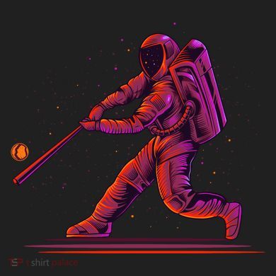 Funny Space Astronaut Baseball Golf Towel