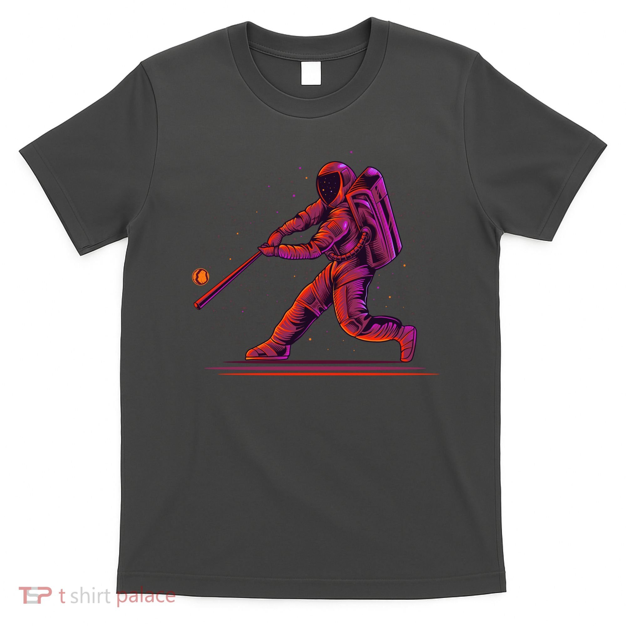Funny Space Astronaut Baseball T-Shirt