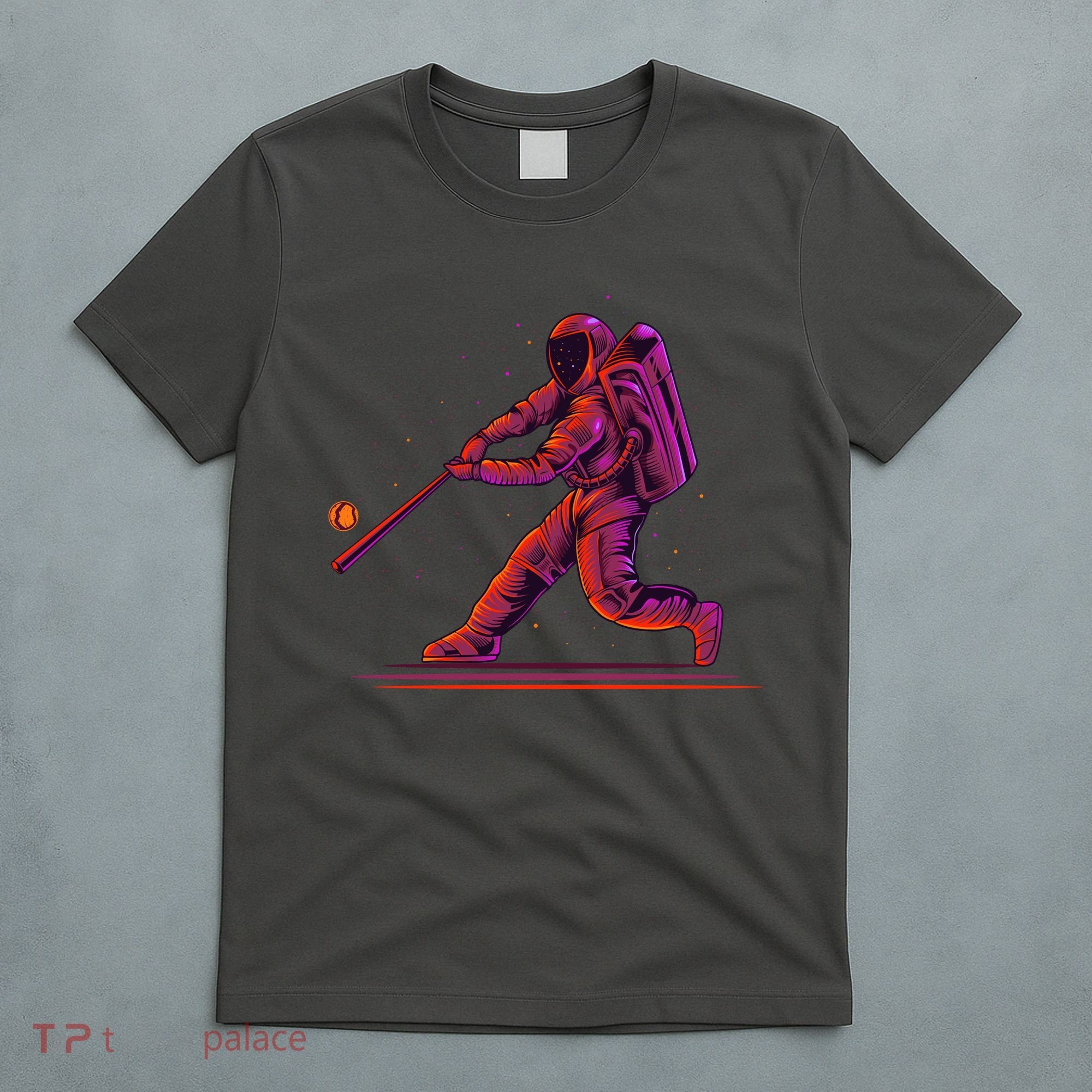 Funny Space Astronaut Baseball T-Shirt