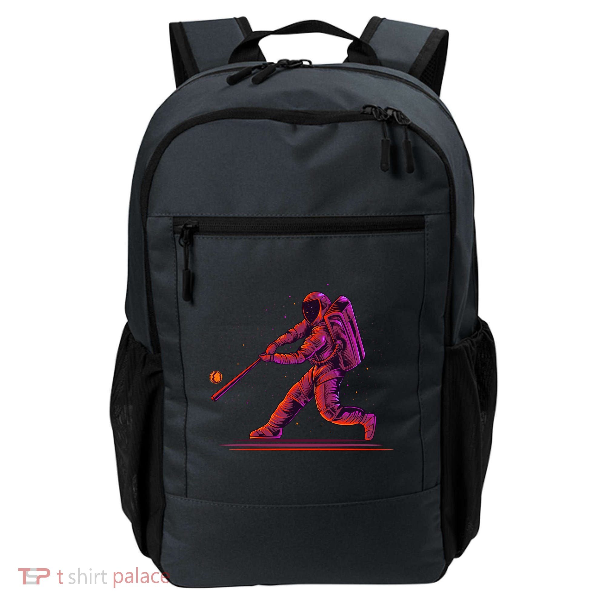 Funny Space Astronaut Baseball Backpack