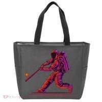 Funny Space Astronaut Baseball Tote Bag thumb 0