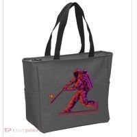 Funny Space Astronaut Baseball Tote Bag thumb 2