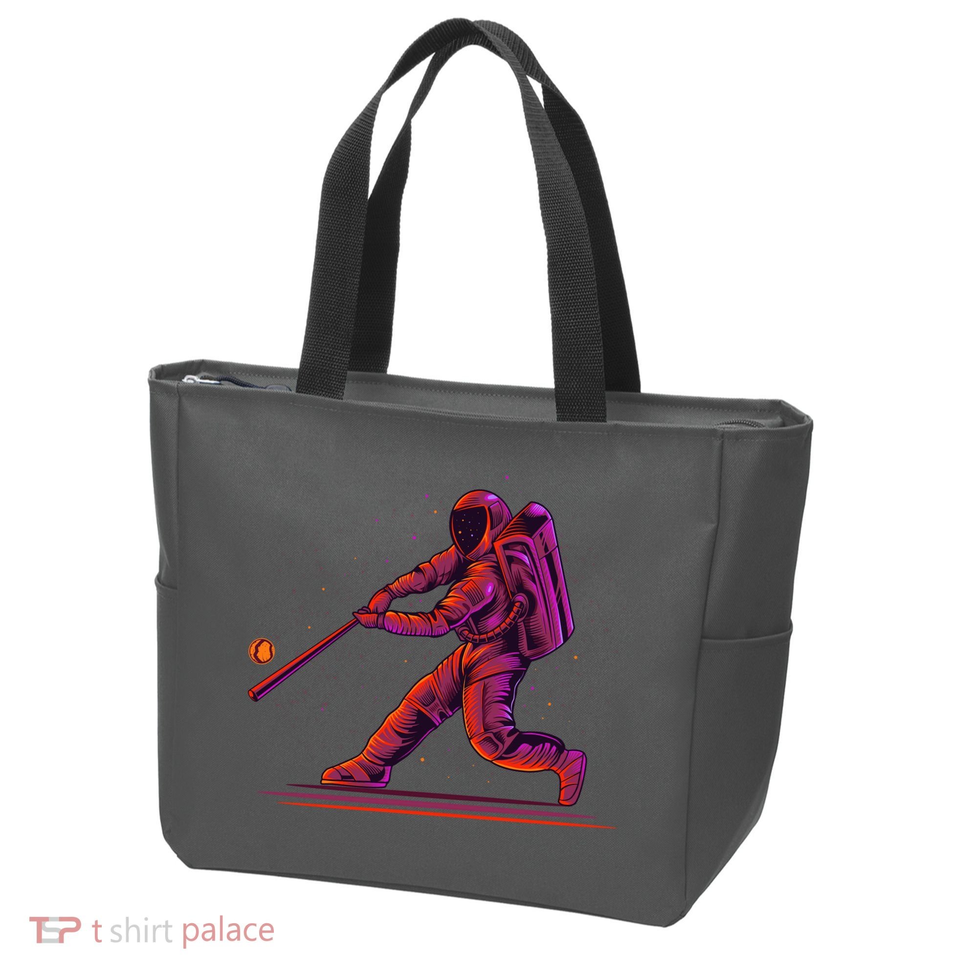 Funny Space Astronaut Baseball Tote Bag