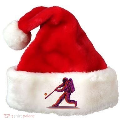 Funny Space Astronaut Baseball Santa Hat