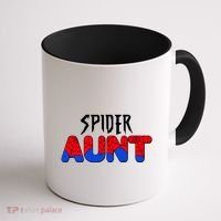 Funny Spider Aunt Matching Family Shirts Coffee Mug thumb 1