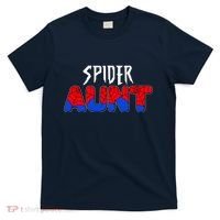 Funny Spider Aunt Matching Family Shirts T-Shirt thumb 0