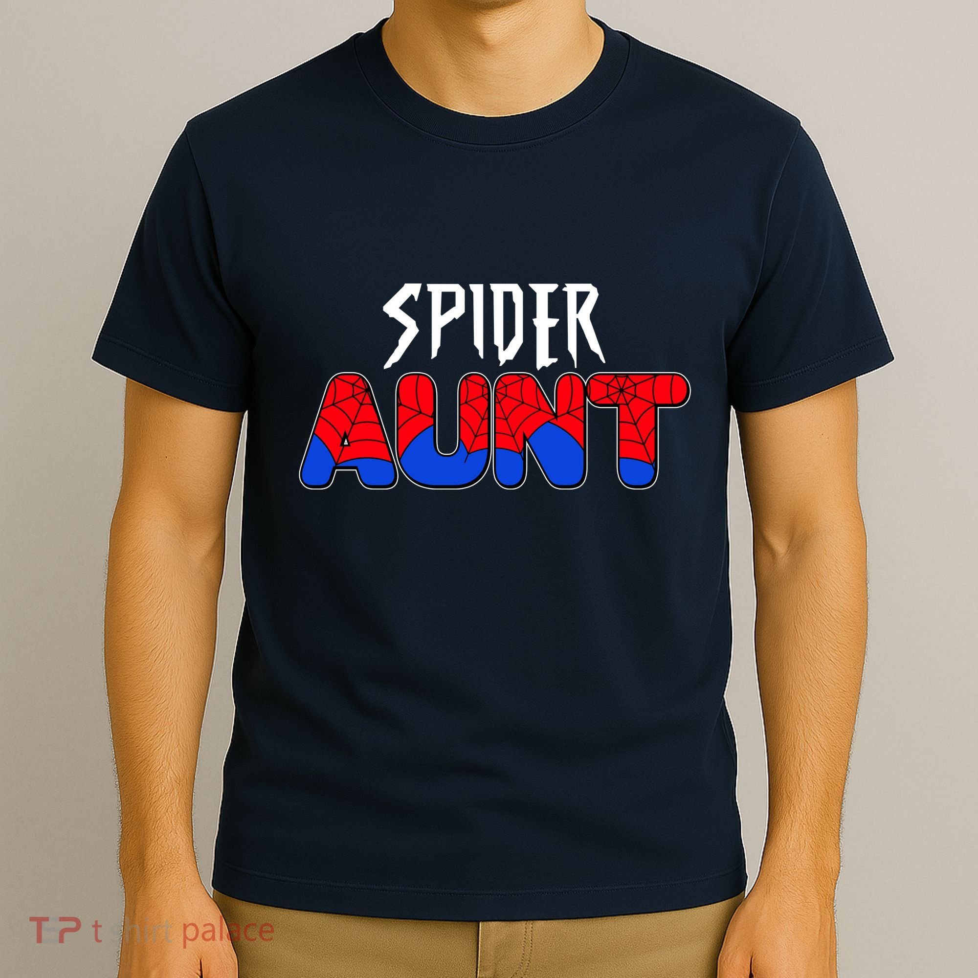 Funny Spider Aunt Matching Family Shirts T-Shirt