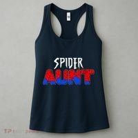 Funny Spider Aunt Matching Family Shirts Women's Tank Top thumb 3