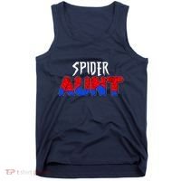 Funny Spider Aunt Matching Family Shirts Tank Top thumb 0