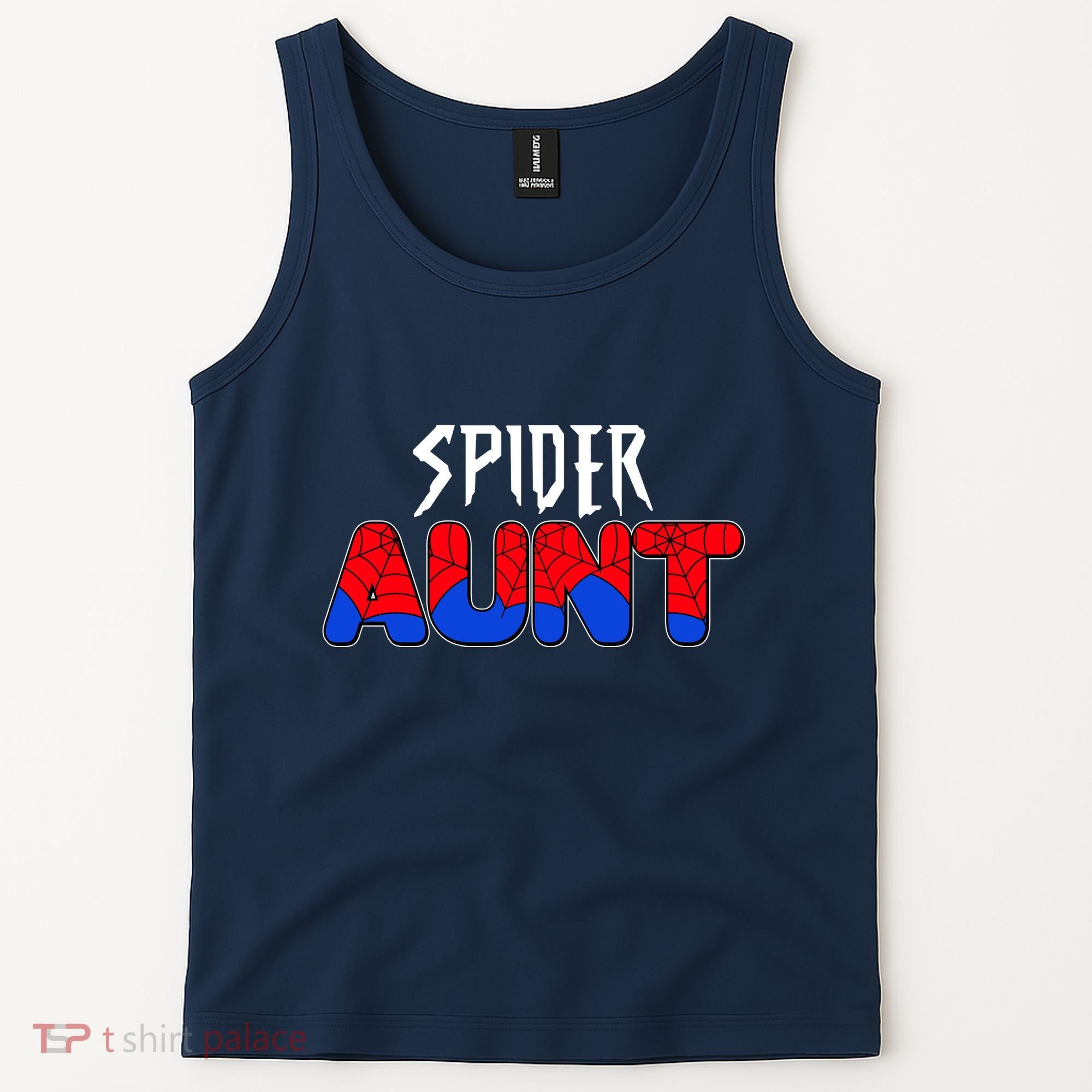 Funny Spider Aunt Matching Family Shirts Tank Top