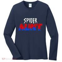 Funny Spider Aunt Matching Family Shirts Women's Long Sleeve Shirt thumb 0